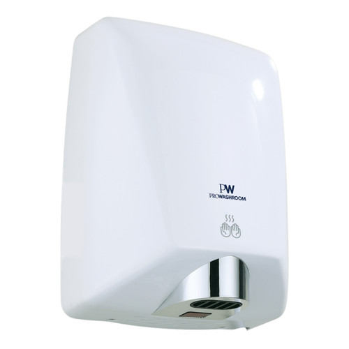 Prowashroom white hand dryer - prowashroom,